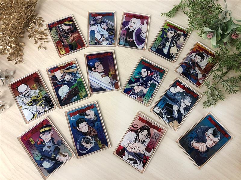 【週末sale】ゴールデンカムイ ステータスカード コンプリート14種 ゴールデンカムイ_トレーディングポストカード(単位/コンプリートBOX