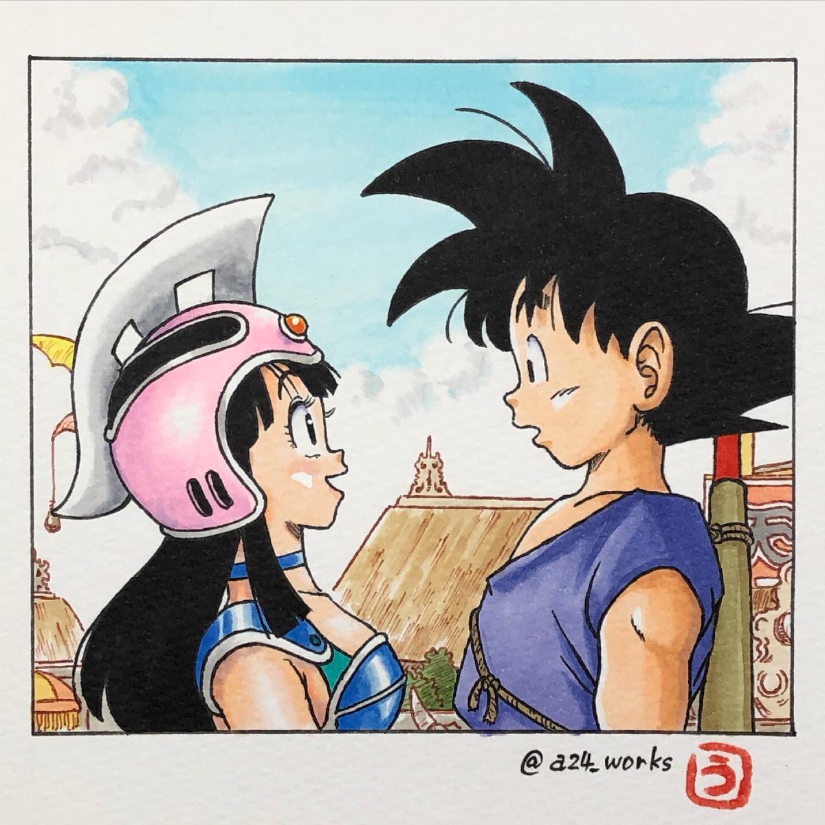 じゃ ケッコンすっか！」 #ドラゴンボール #孫悟空 #悟空 #少年悟空