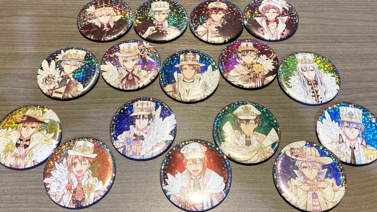 5thイベントグッズ紹介】 「キラキラ缶バッジ(全16種・ランダム)」各