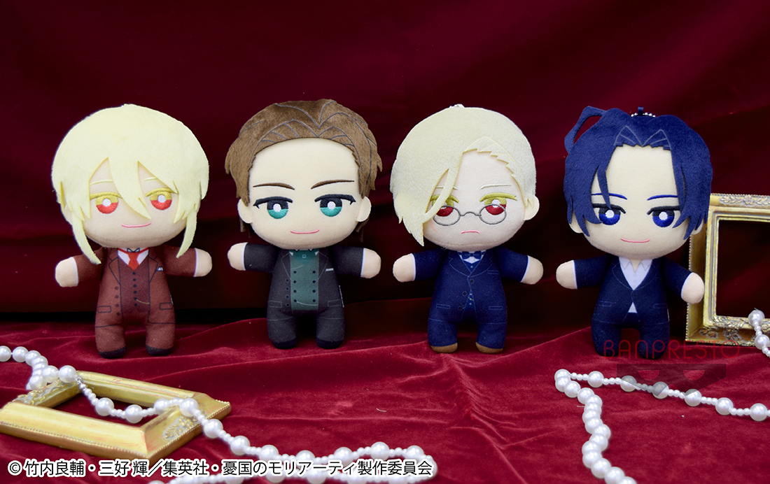 憂国のモリアーティ ともぬい」がゲームセンターで登場！ ウィリアム