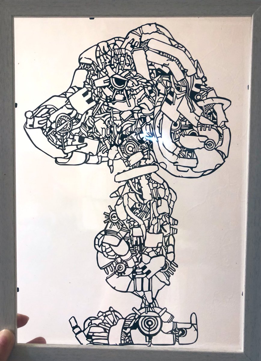 スヌーピー出来た #米津玄師 #米津切り絵部