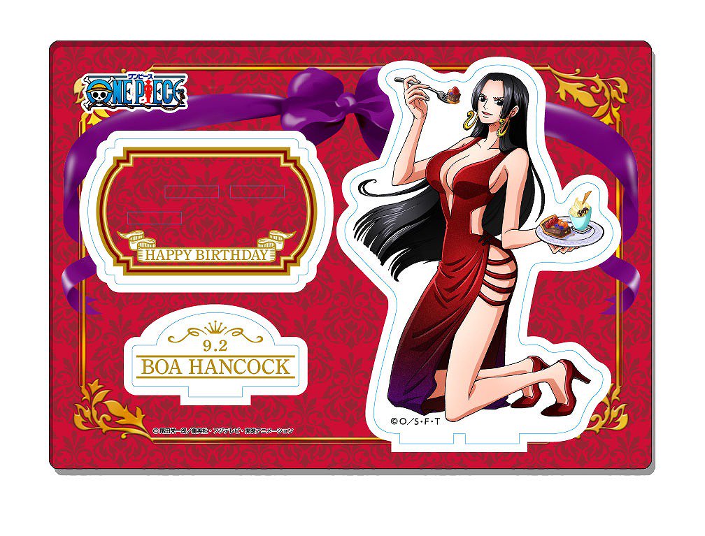 新商品】麦わらストア限定 バースデーアクリルスタンド ハンコック