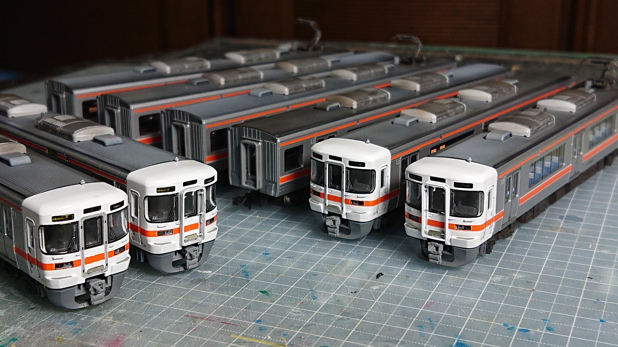 KATOウェザリング加工 211-313系W7SS5両編成オーナー所有放出品KATO