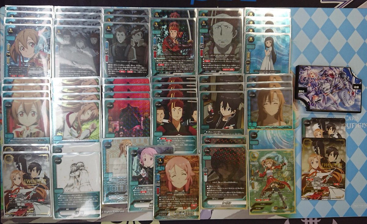 神バディファイト】「ソードアート・オンライン」優勝デッキレシピ