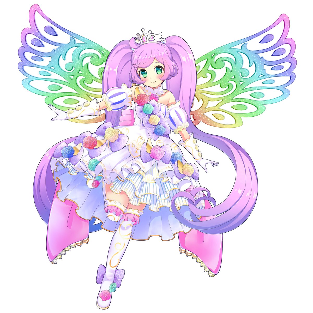 グッズやら新刊やらで使うドリームパレードプリンセスコーデらぁら