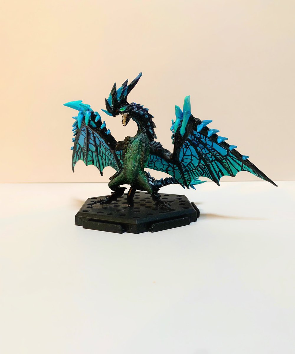 青電主ライゼクス塗装まで終わった 翼はちょっと失敗… 今の自分の技術