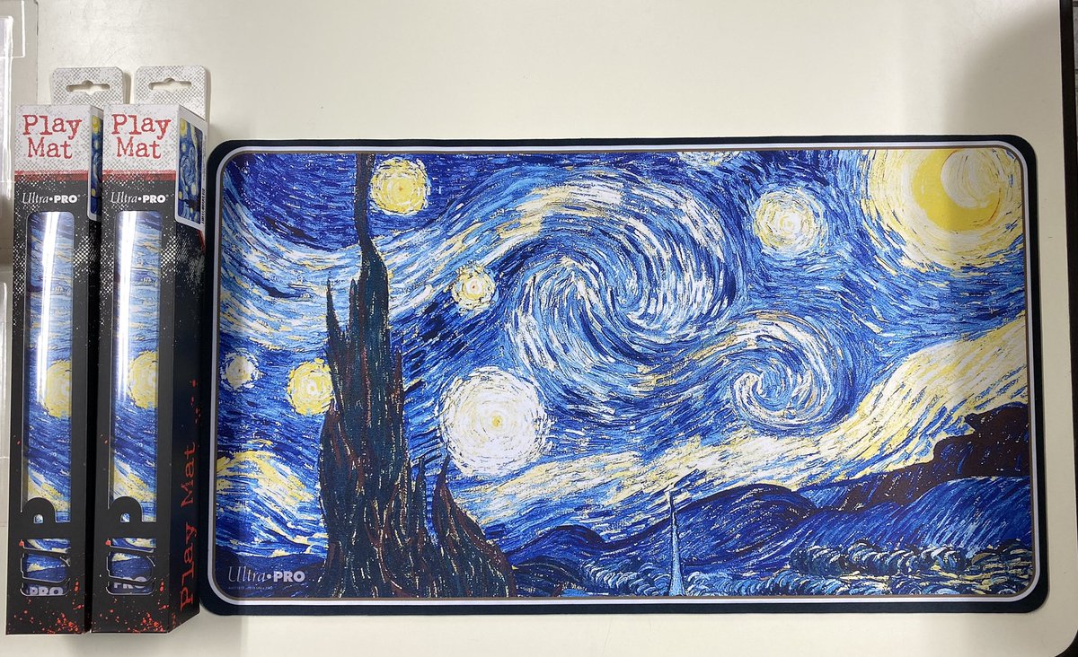 Ultra PRO 新製品 プレイマット「星月夜」入荷しました！ ゴッホの作品