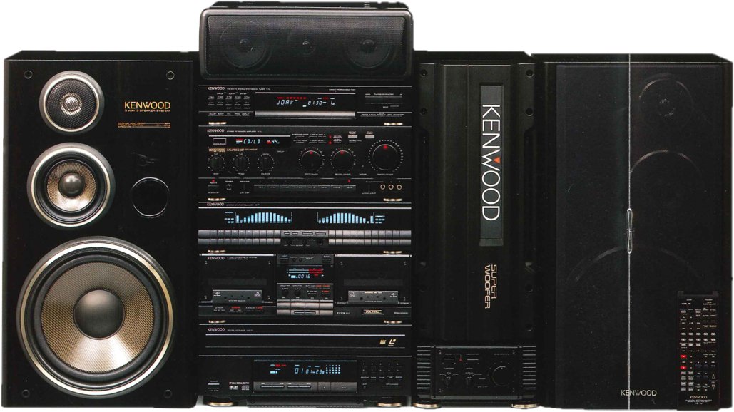 昨日投稿した #バブルコンポ 。KENWOODの #バブルコンポ の代名詞は