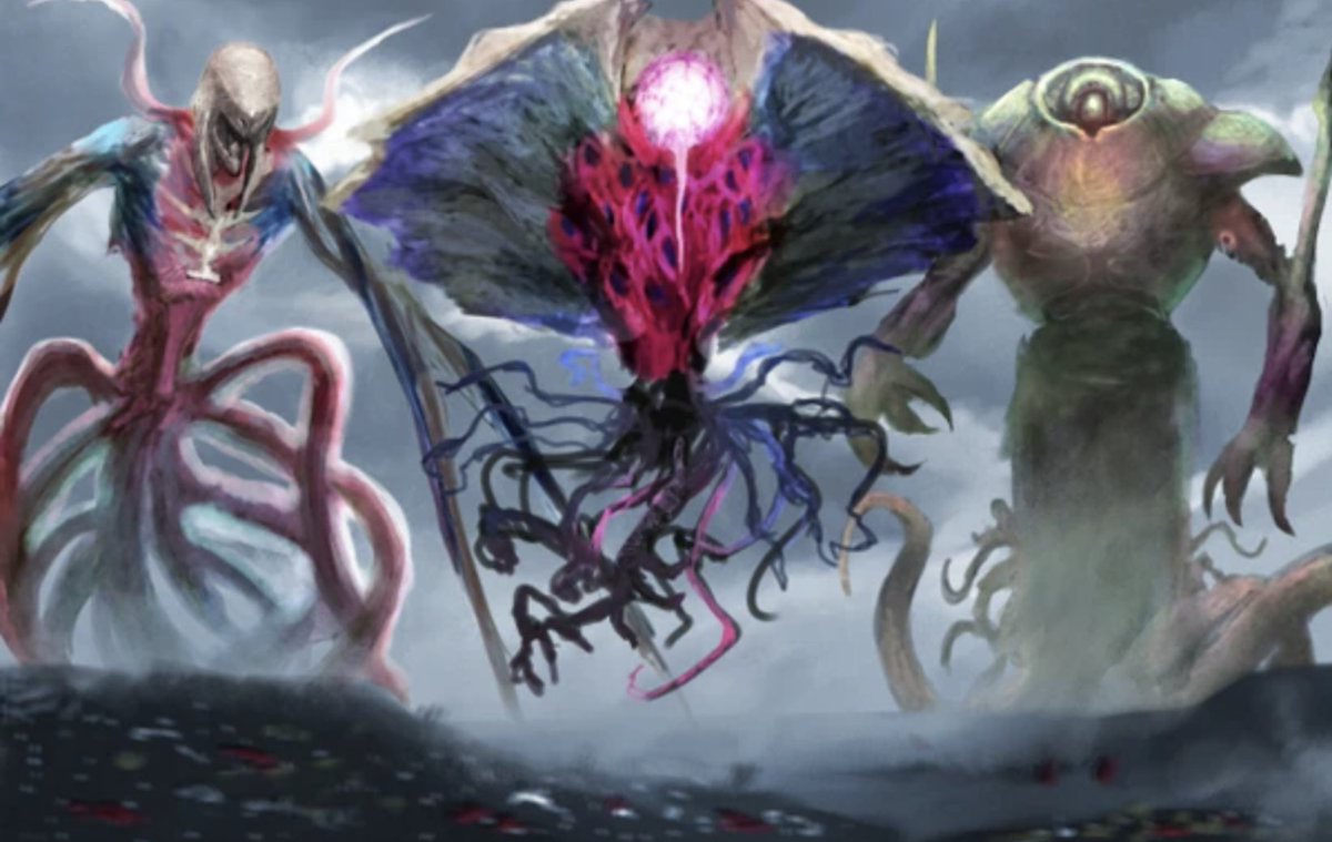 yosinari_19 エルドラージは、ストーリーに登場するクリーチャーですね