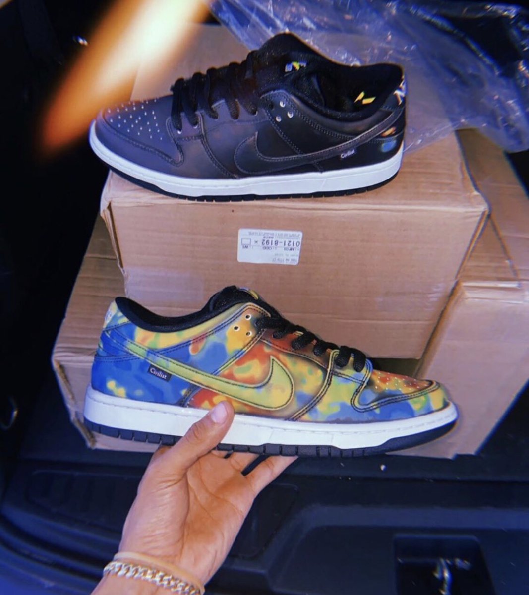 Civilist × Nike SB】熱で色が変化する新作 Dunk Low Pro QS