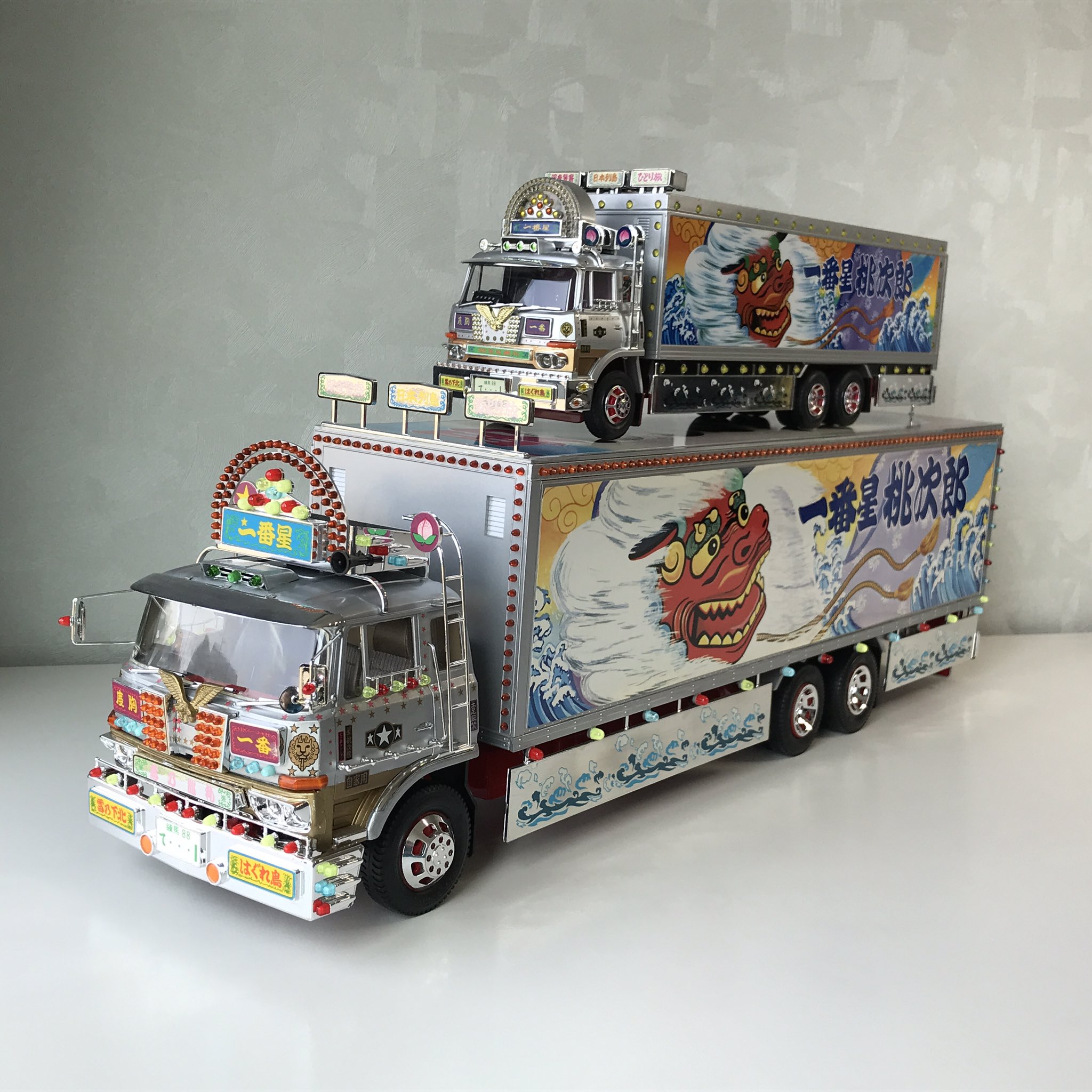 トラック野郎 突撃一番星 バンダイ プラモデル ジャンク バンダイ1⁄20