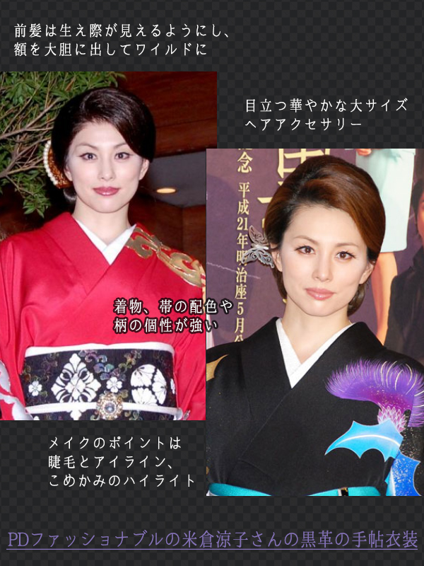 🔻黒革の手帖・衣装比較まとめ🔻 🔹PDファッショナブル米倉涼子さん