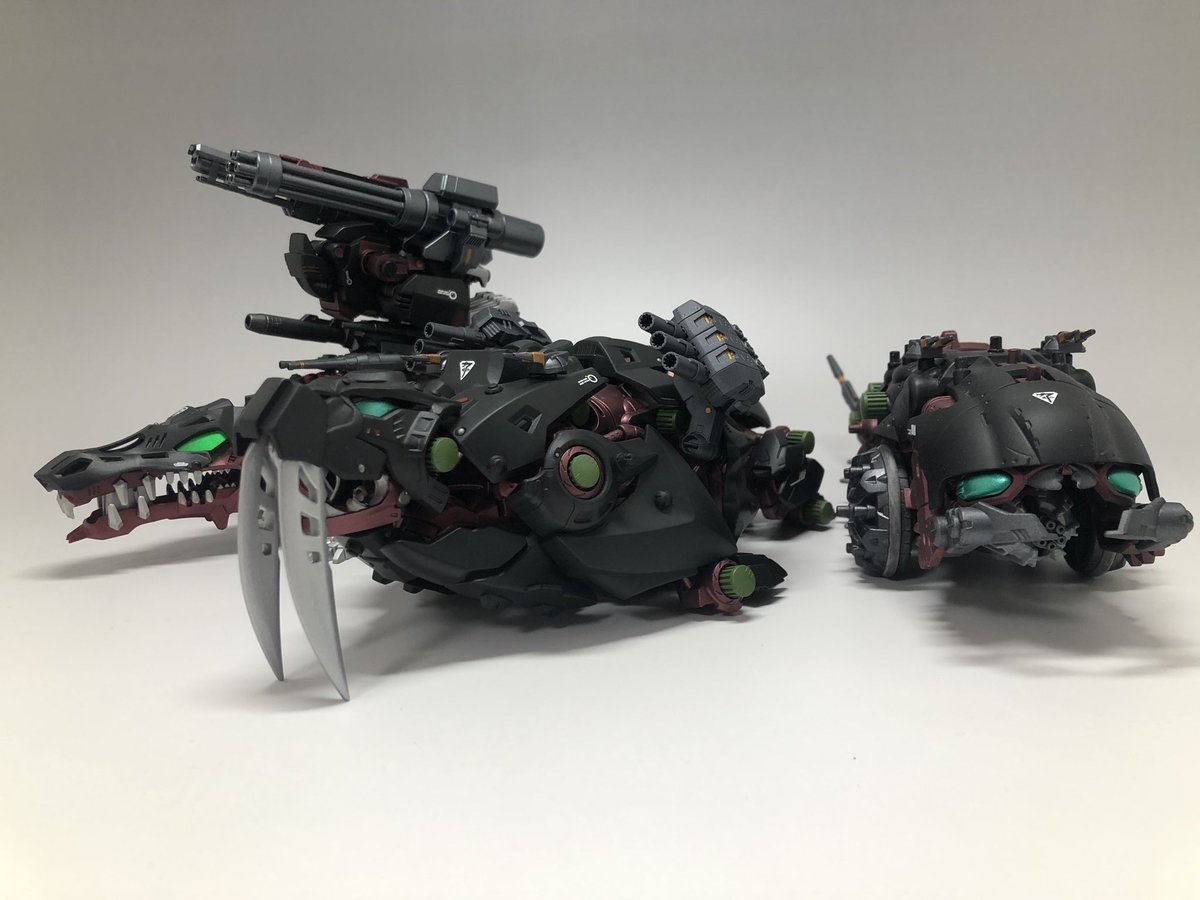 新作改造ゾイド 「ファングマリナー」 キャタルガ、ファングタイガー