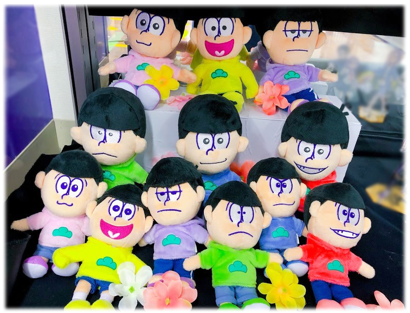 アニメイト池袋本店6階にて「おそ松さんマスコット」「おそ松さん