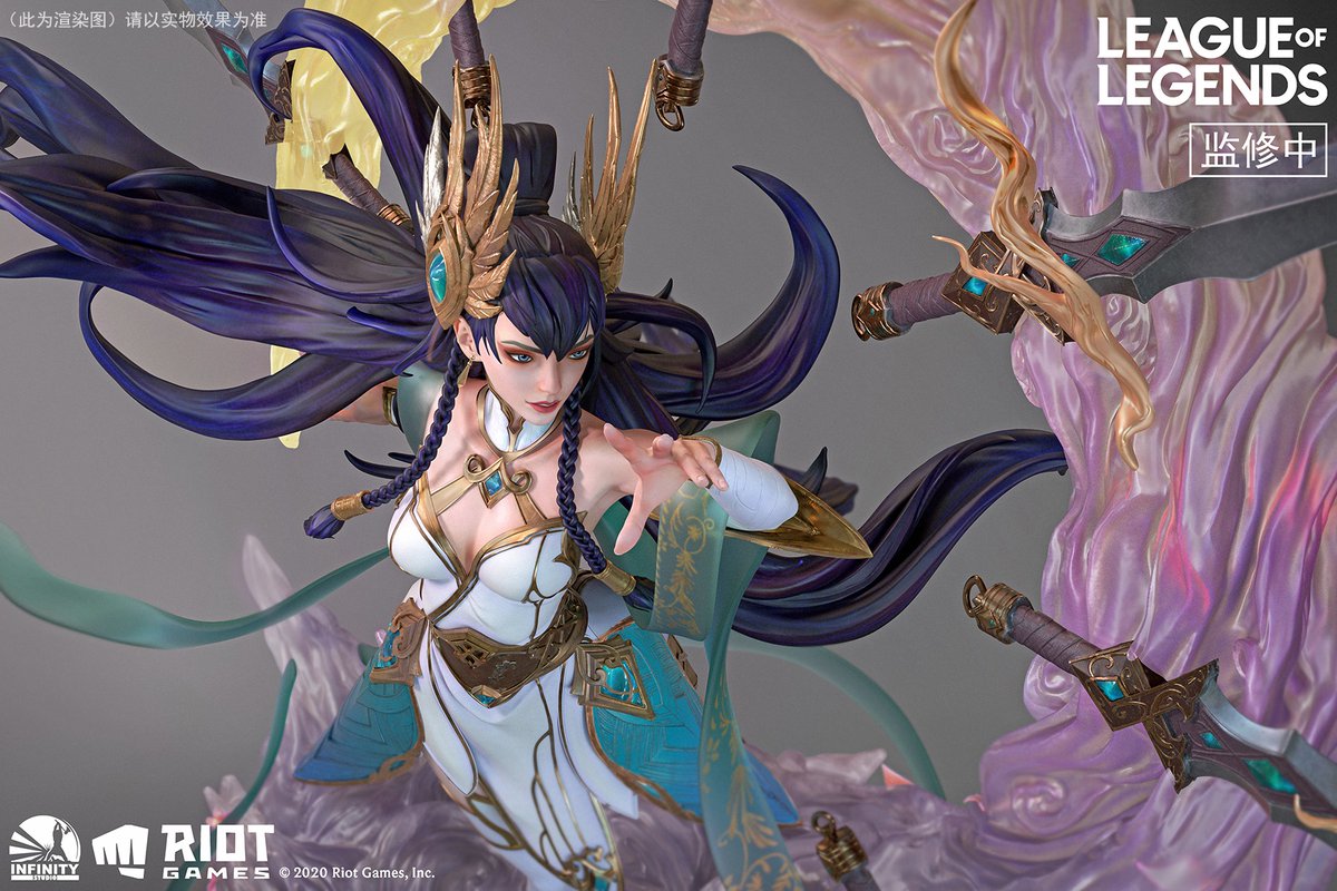 Infinity Studio Irelia League of Legends LOL 1/4 H63cm Licensed 天
