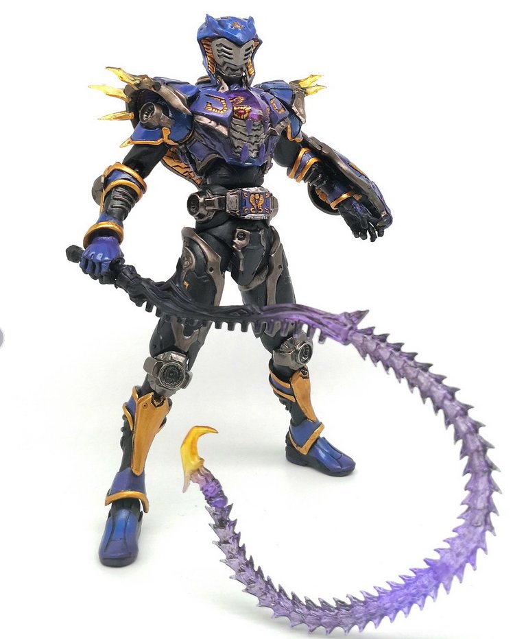 ニチアサフィギュア改造部 #仮面ライダー龍騎 #仮面ライダー王蛇 #SIC