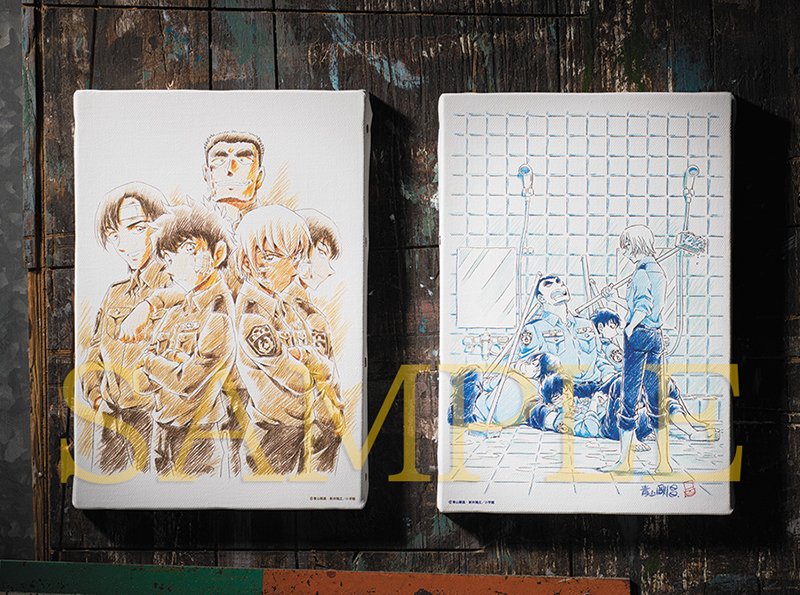 名探偵コナンうぇぶり定期購読限定100巻記念 トリプルアートボード