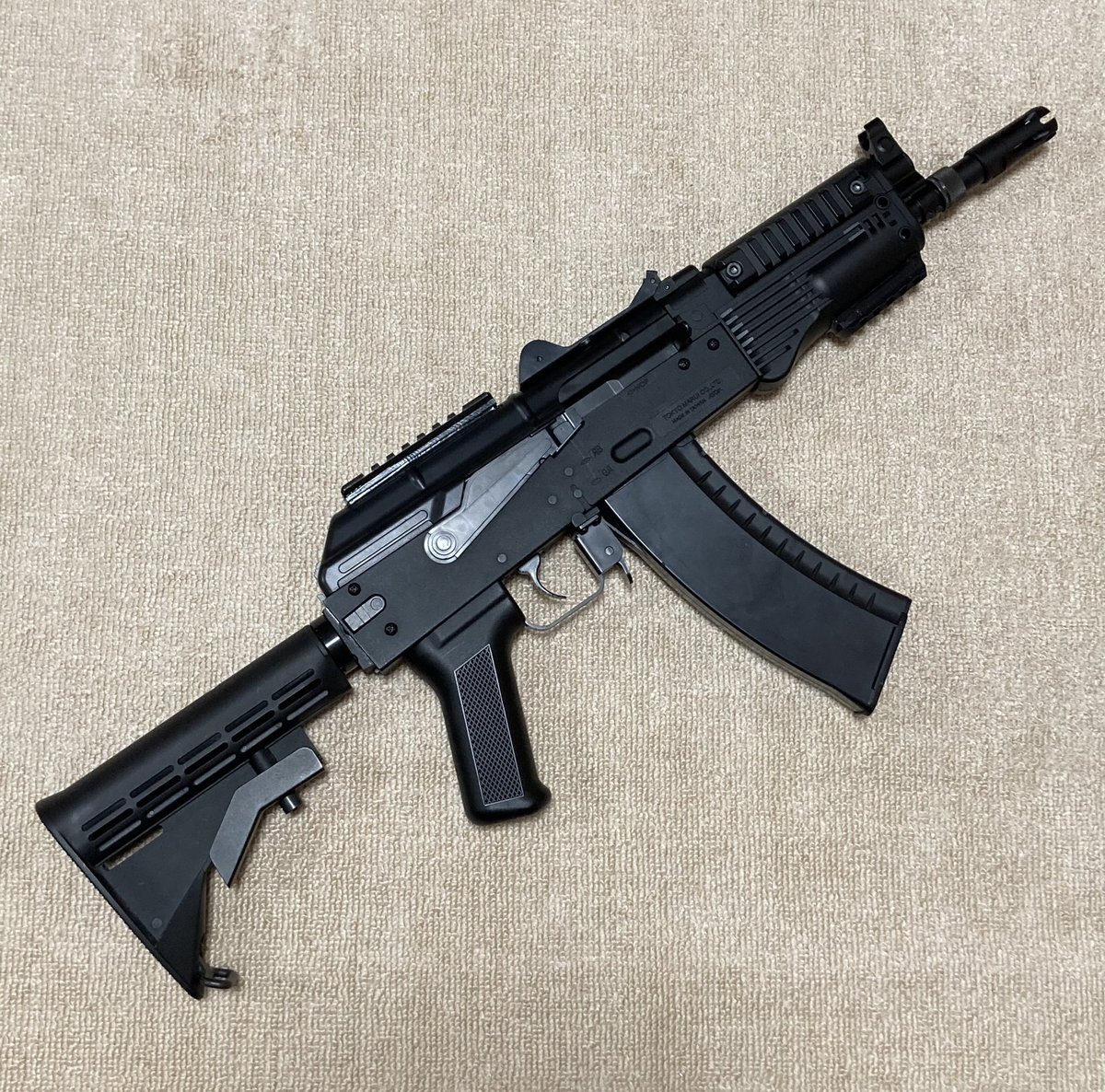 ライトプロAK74uのカスタム完成！ マズルの14ミリネジ化&ハイダー交換