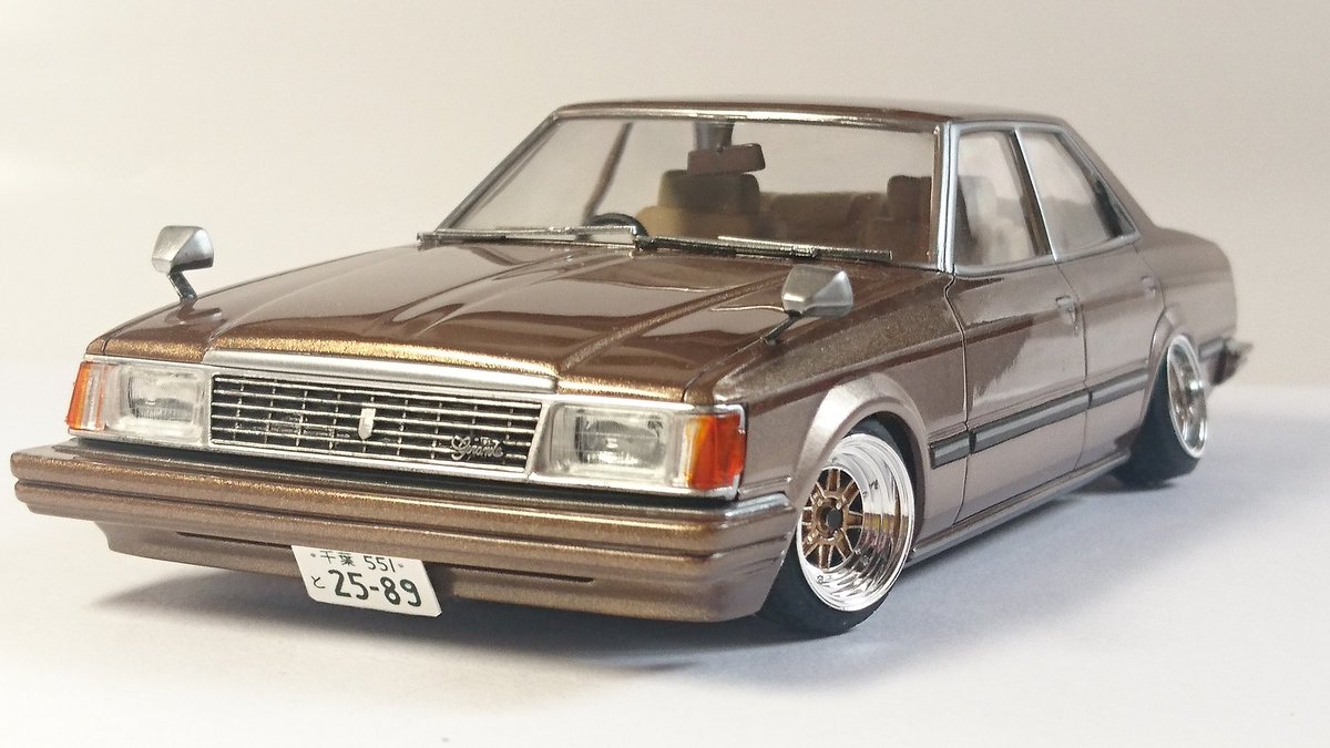 アリイのGX61マークII前期、完成しました！今時のいわゆる「純ベタ」な