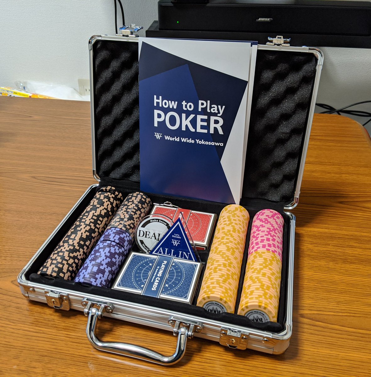 HK】世界のヨコサワ ポーカーセット オリジナルポーカーセット – World
