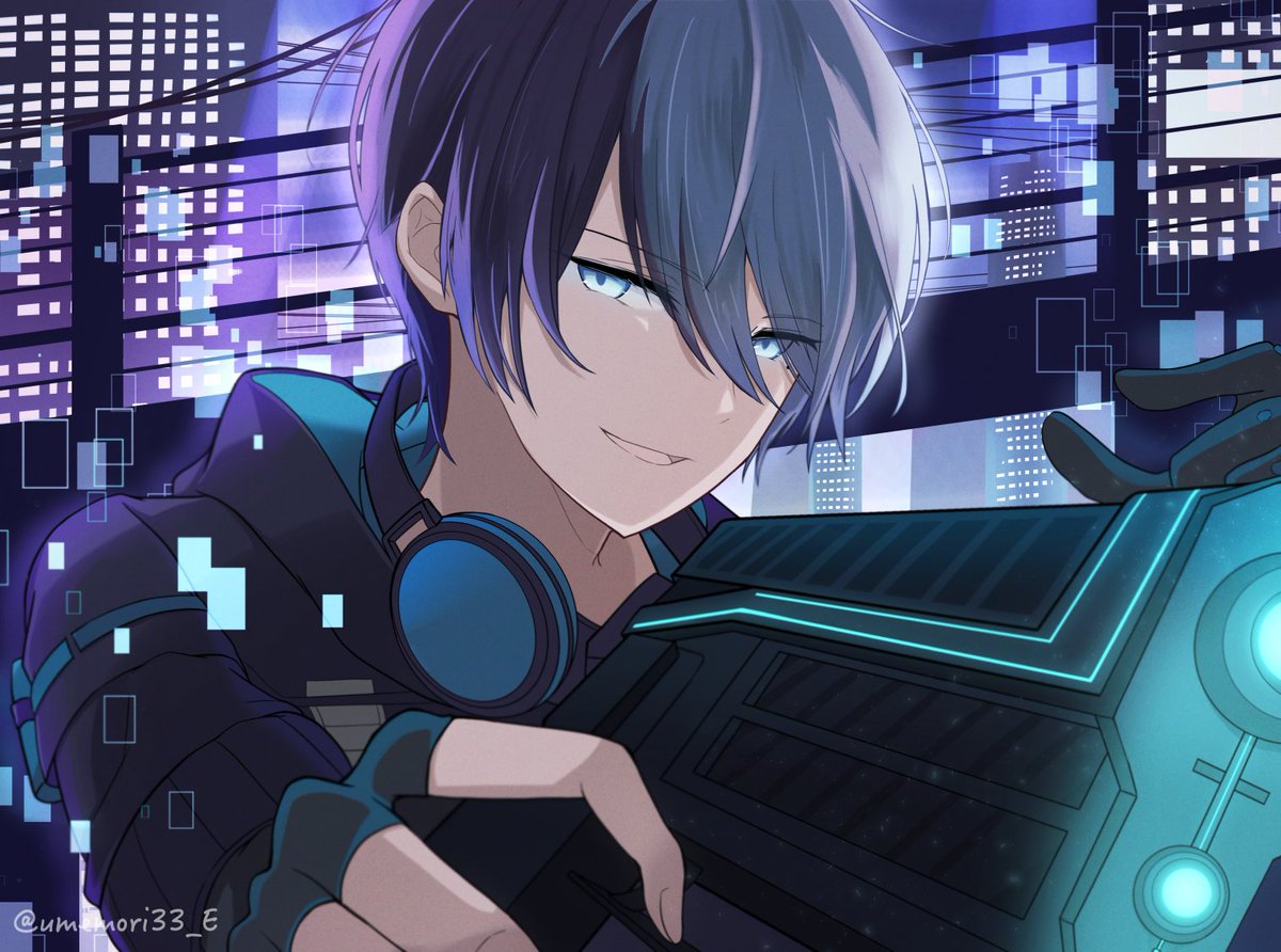 サイバー冬弥 #prsk_FA #青柳冬弥