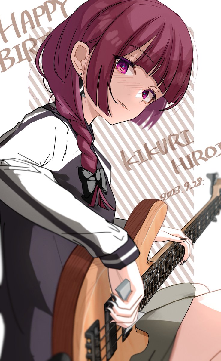 廣井きくり「きくりはぴば(^O^) #ぼっち・ざ・ろっく #