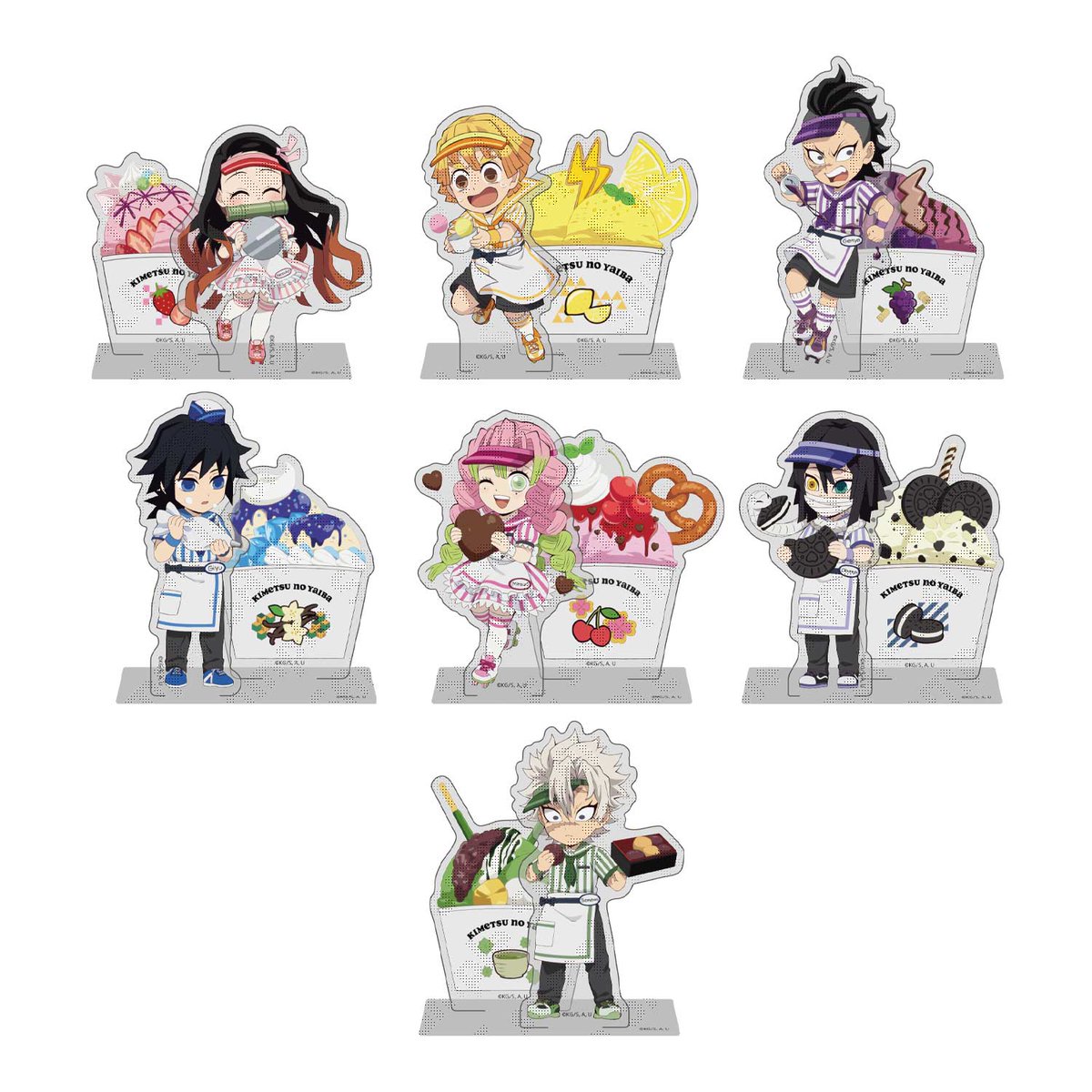 アニメ『鬼滅の刃』アイスクリームカフェ2023 イベントグッズ】 只今