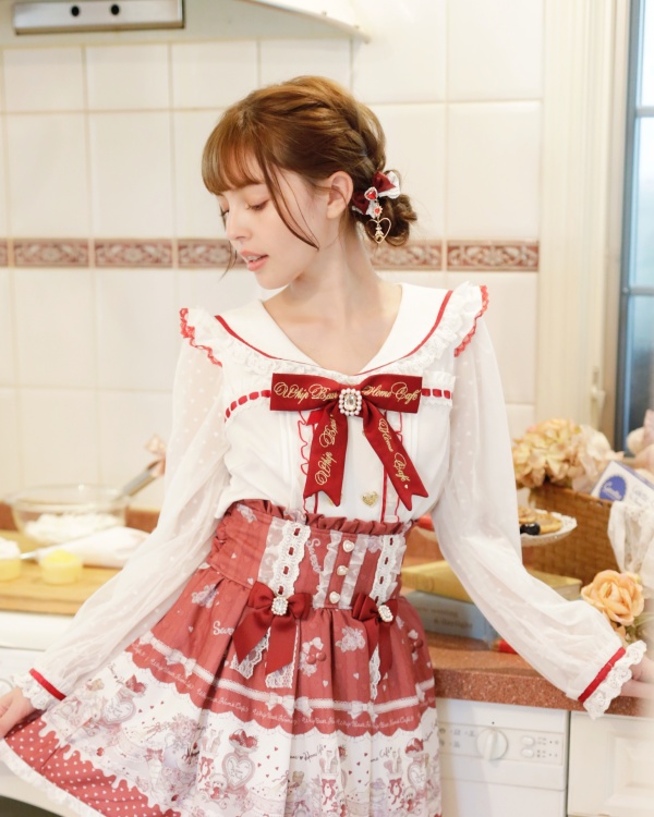 ♡ New Arrival ♡ 8/10(Thu) 店頭発売 ダブルハートセーラーブラウス