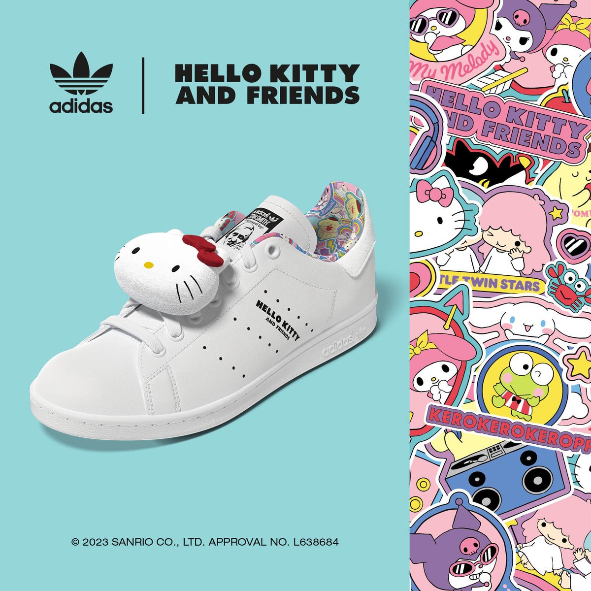 adidas Originals × HELLO KITTY & FRIENDS☆ハローキティと仲間たちが