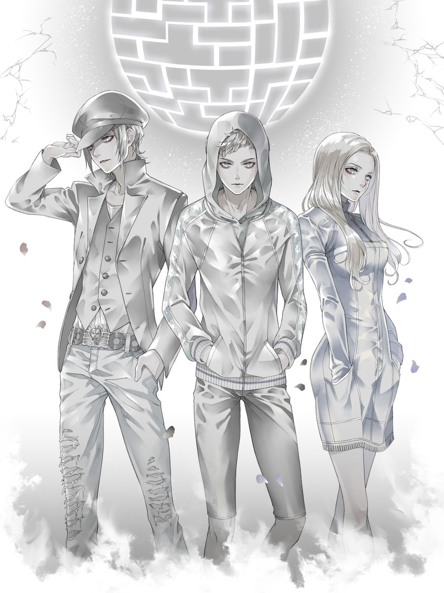 真・女神転生3 ＃人修羅 ＃新田勇 ＃橘千晶 #イラスト