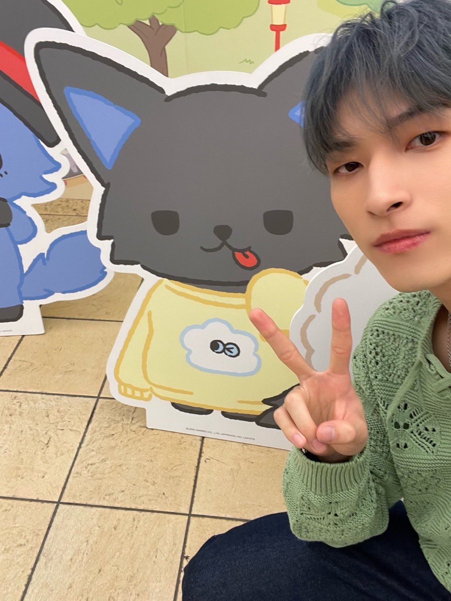 金城碧海] ピー可愛いすぎて写真撮った！ みんなもJOCHUM ポップアップ