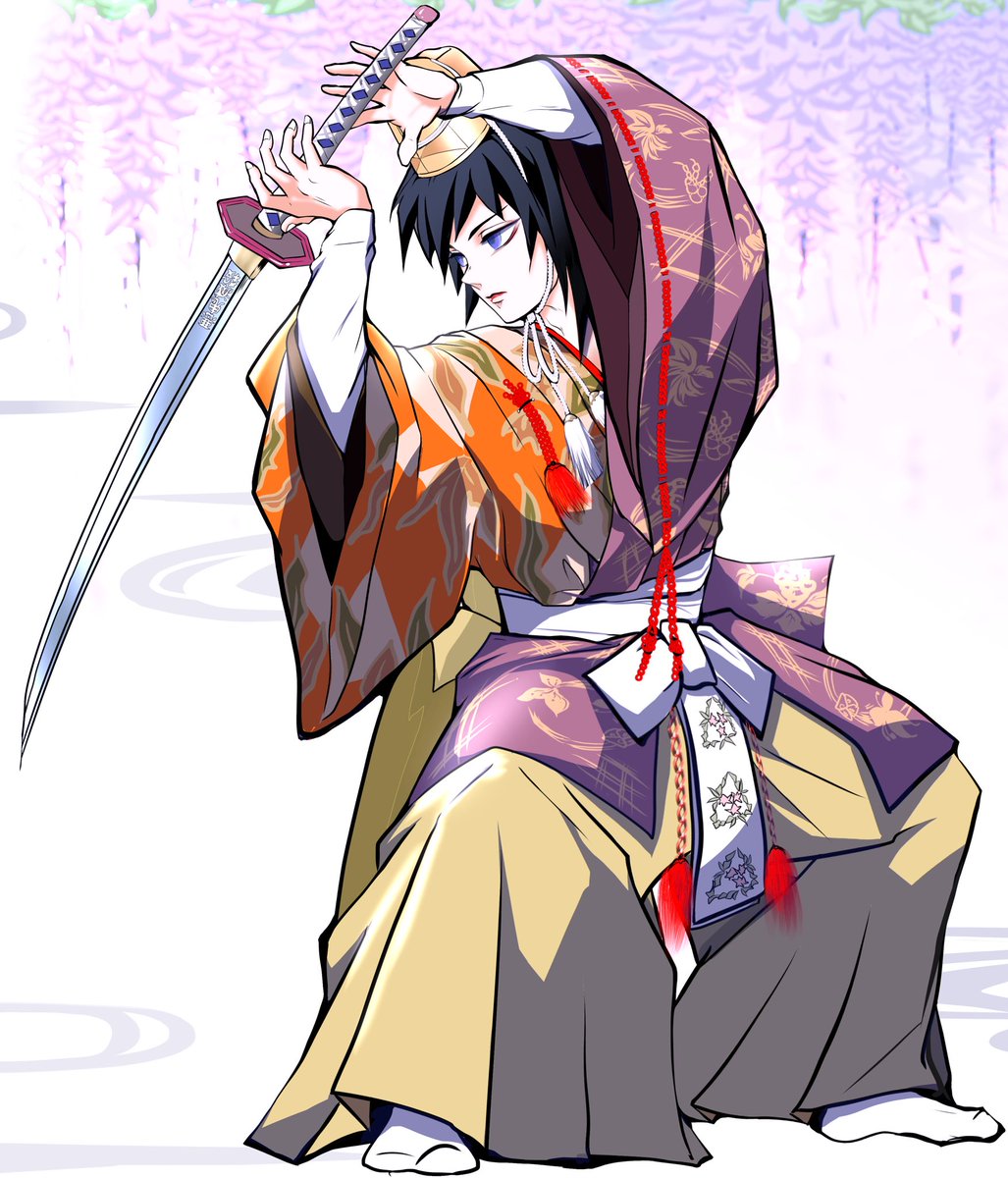 京都南座・歌舞伎コス 源頼光になりきり岡 ガッツリ腰落としてますｱﾊﾝ