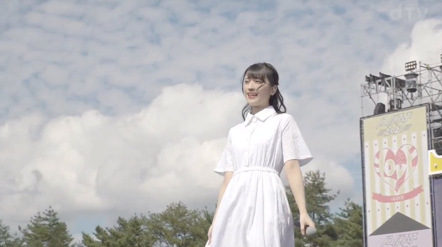 夏祭り恋慕う白いワンピースの舞香cに浴衣舞香c💘😊。 #イコノイフェス