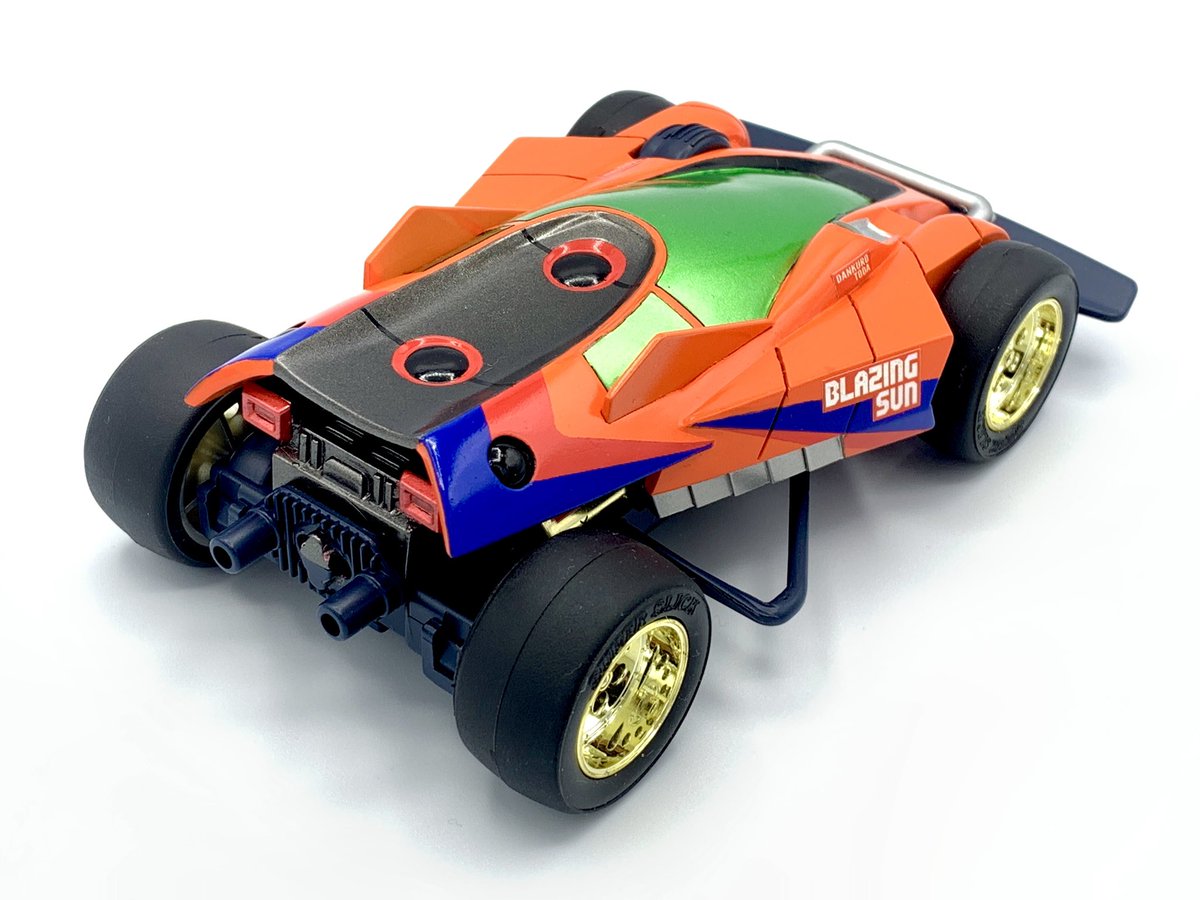 ブレイジングサン」 ポスター漫画「真ダッシュ！四駆郎」に登場した