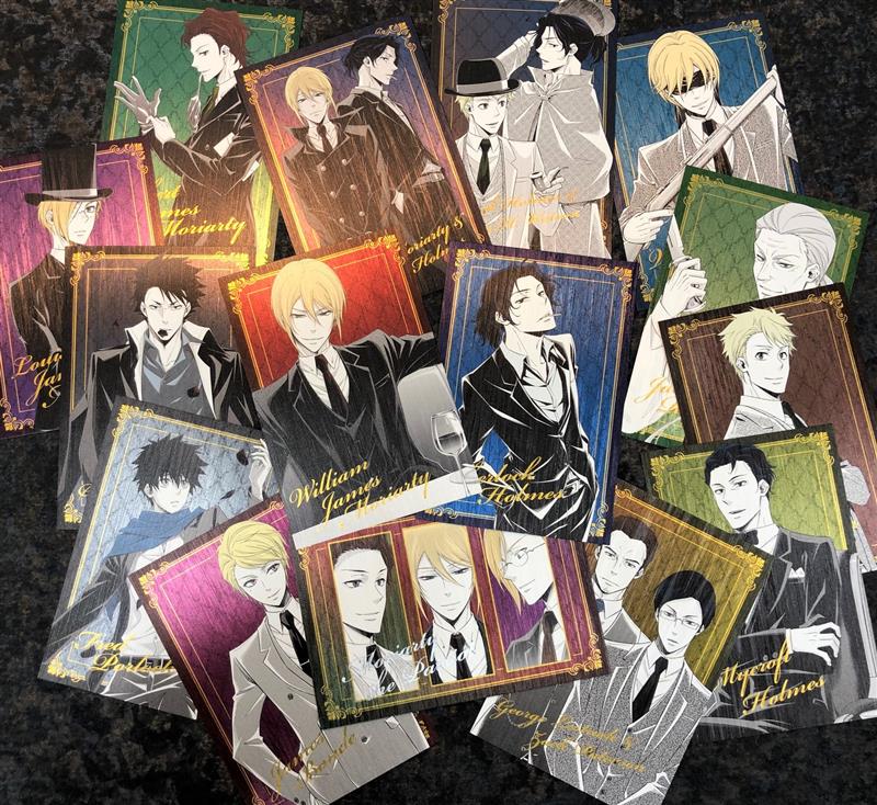 憂国のモリアーティ　原作　ポストカード　特製バインダー付き　全種セット　未開封 Amazon | 憂国のモリアーティ ポストカード | ポストカード・絵柄付