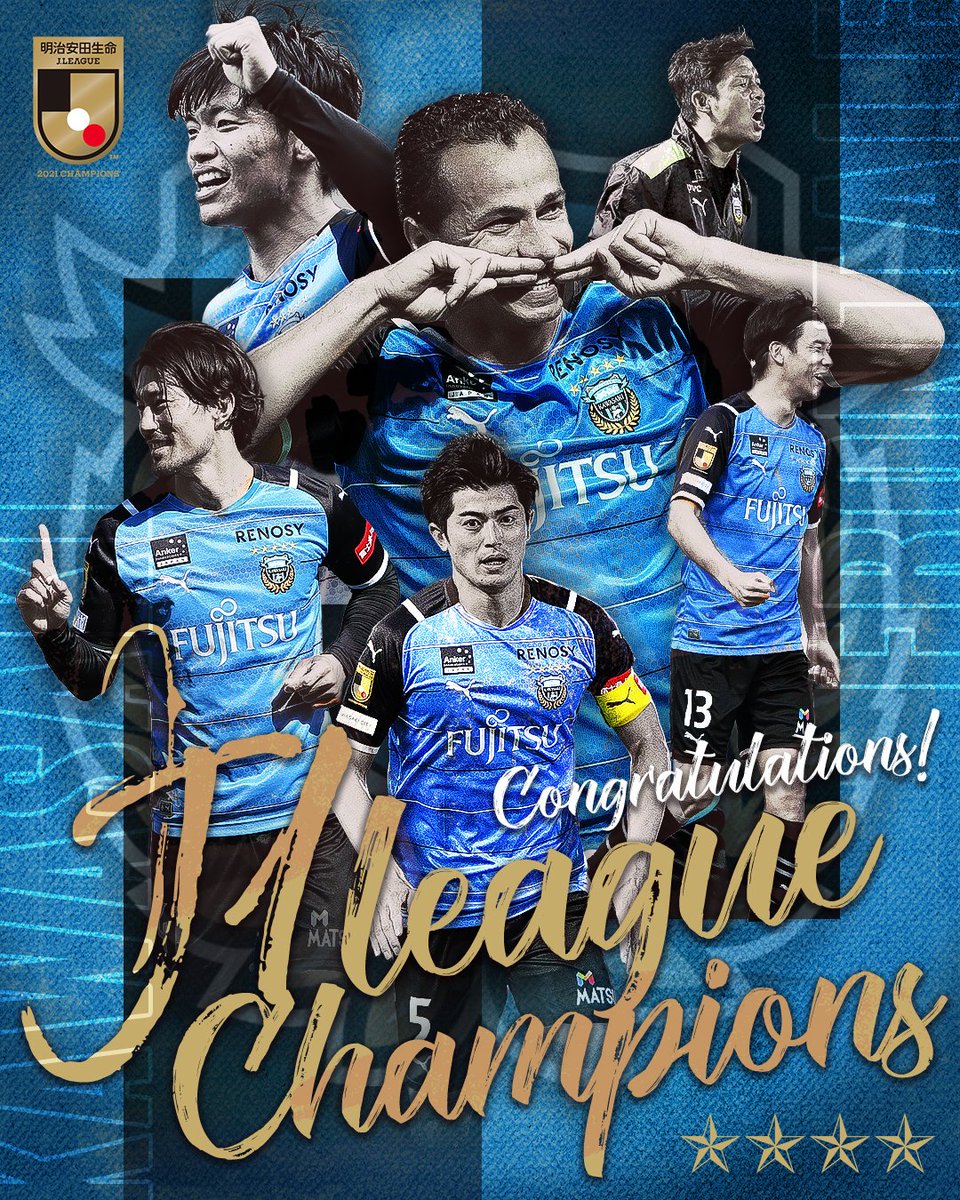 川崎フロンターレ 2021 年J1リーグ優勝記念フォトフレーム 川崎