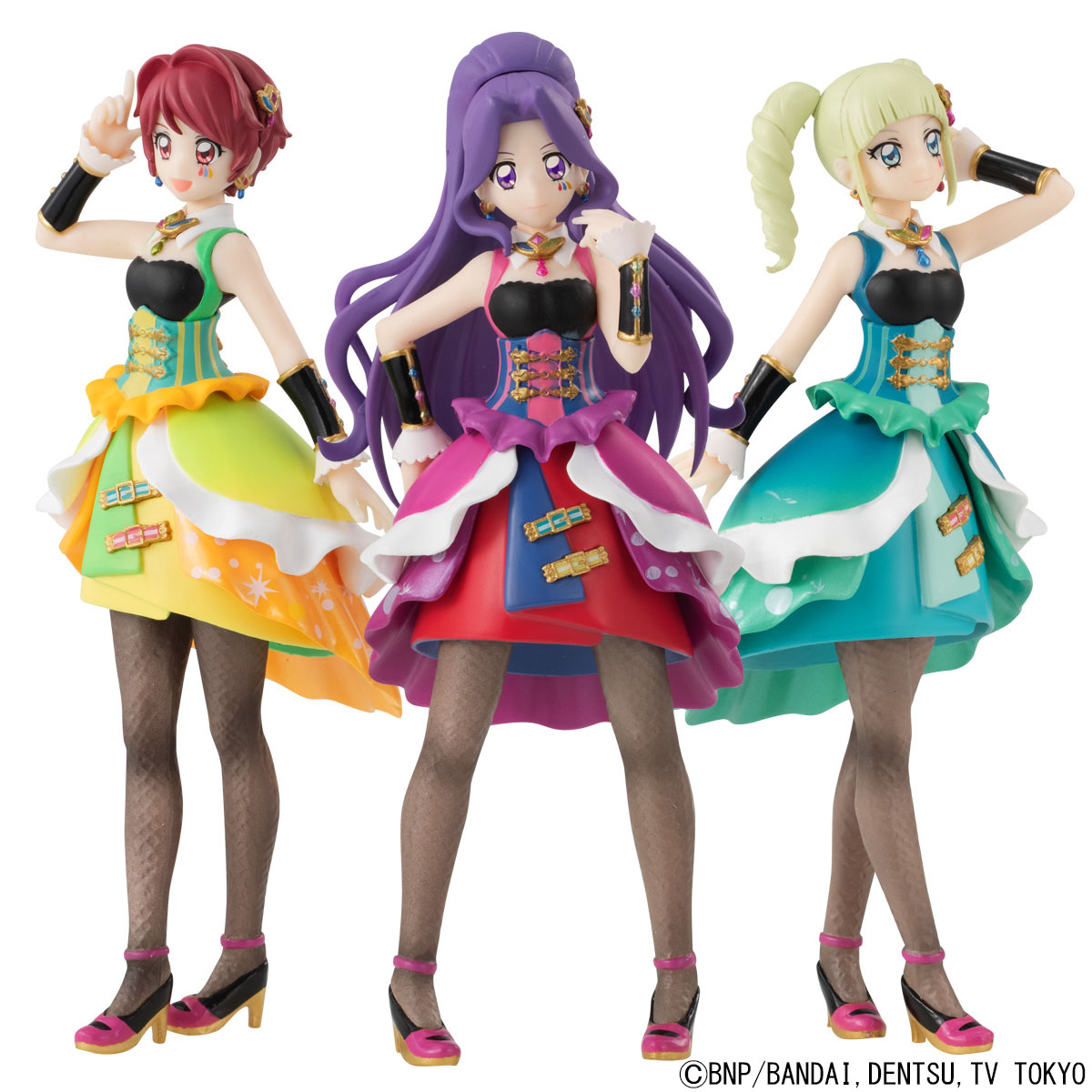 新商品♪】「#アイカツ！」に登場するユニット「トライスター」がHG