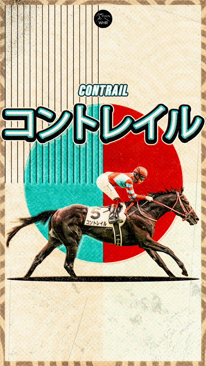 待ち受け画面にどうぞ! Celebrate CONTRAIL's #JapanCup win and
