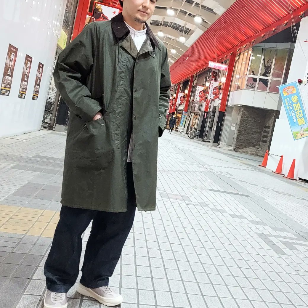 KAPTAIN SUNSHINE×Barbour 3/4 Coat Men's 【KS21FBB02】 只今20%OFF