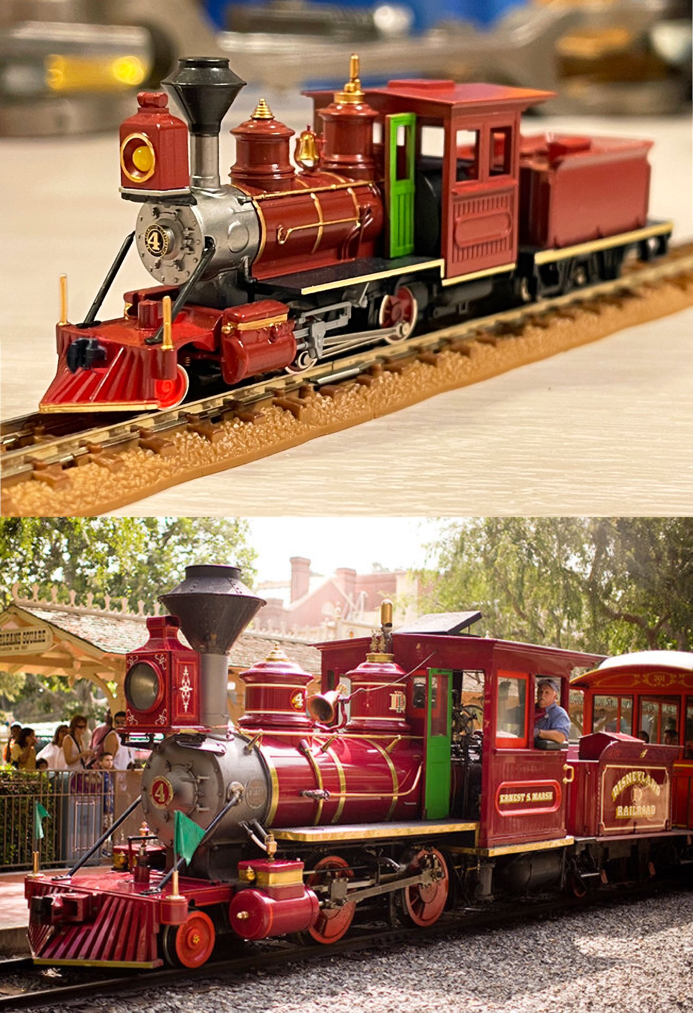 東京ディズニーランド ウエスタンリバー鉄道 リオグランデ号客車｜東京