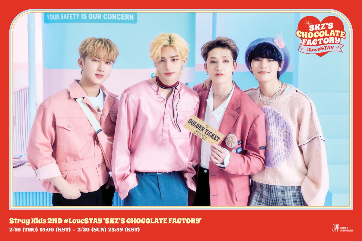 Stray Kids 2ND #LoveSTAY 'SKZ'S CHOCOLATE FACTORY' OFFICIAL GOODS