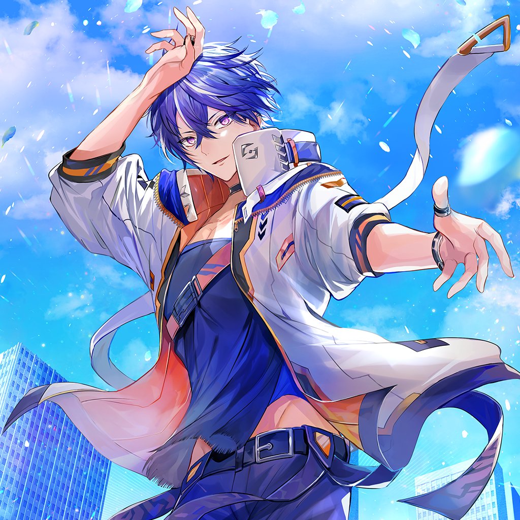 ウェブポン あたたかくなる 藍月すりっぷ アクキー