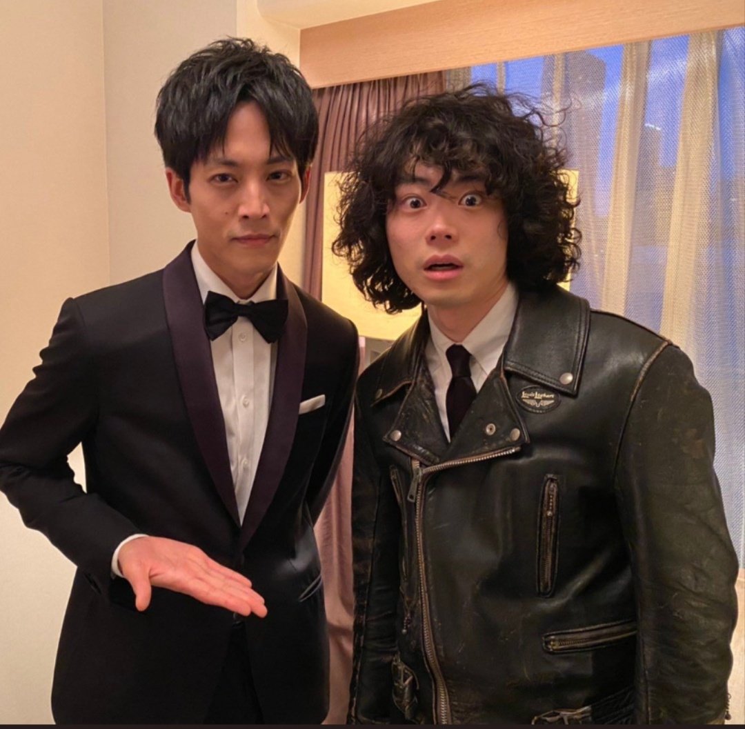 夜会ででてた ルイスレザーの社長の革ジャンって 去年のアカデミー賞で