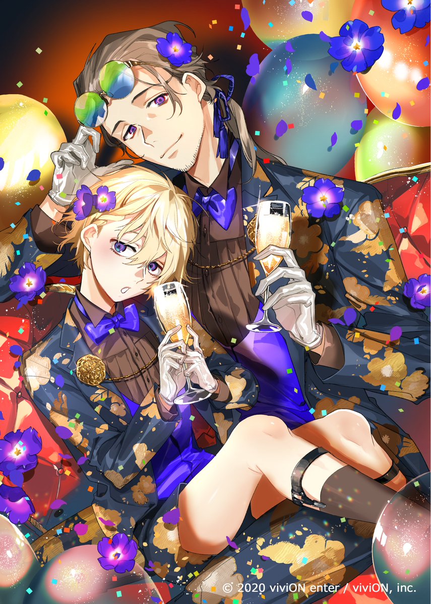 1周年イラスト12日間連続公開】 #クロケスタ1周年 記念して 栗花落四麻