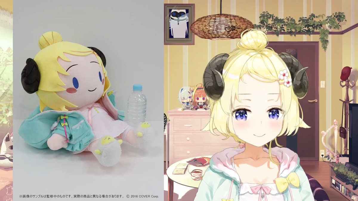 🎉角巻わため100万人記念ぬいぐるみ🎉 販売開始しました！！！！ わ