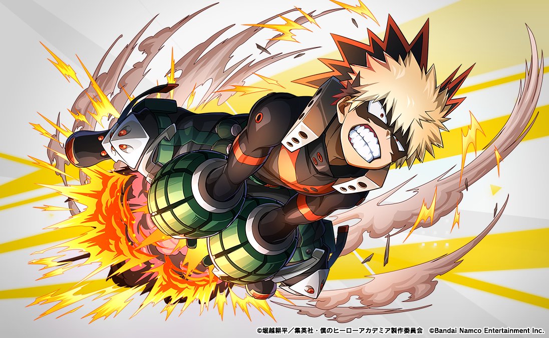 信タイプセレクトガシャ』開催中！ ・UR【爆速の進攻】爆豪勝己 ・UR