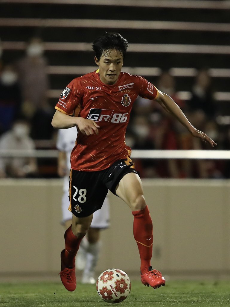 プロデビュー⚽️✨ #吉田晃 選手 #天皇杯 #天皇杯_名古屋同大 #grampus