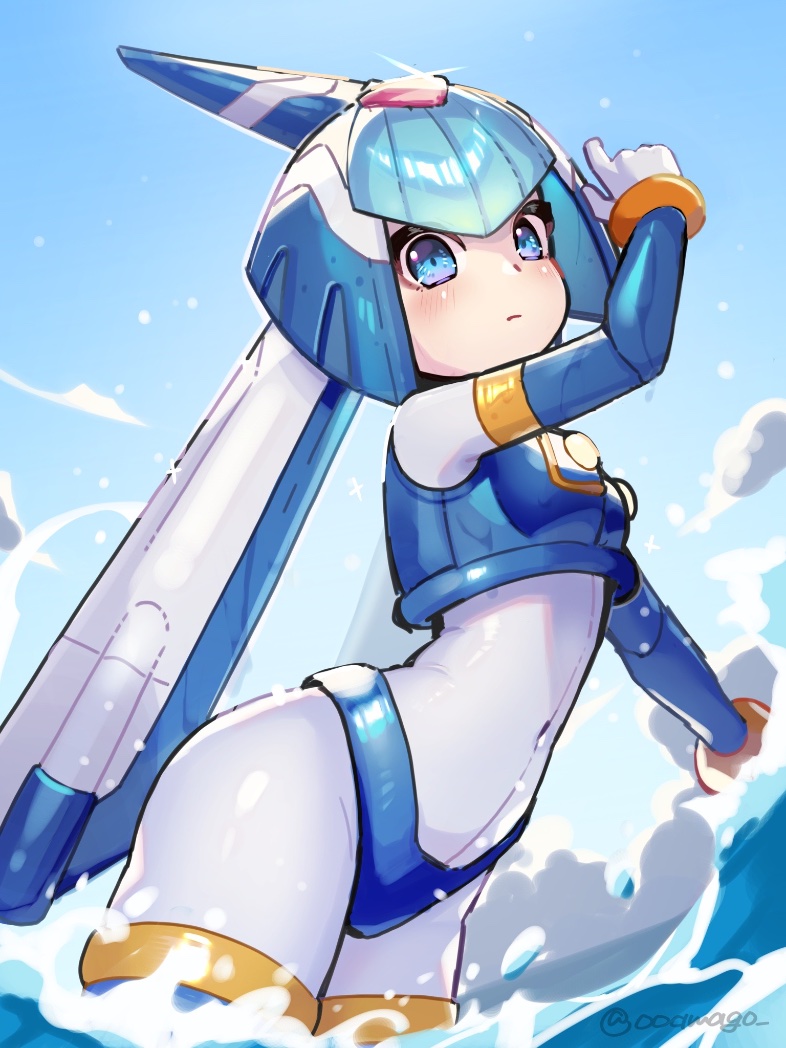 お題箱より ロックマンゼロの妖将レヴィアタンです。 ありがとうご