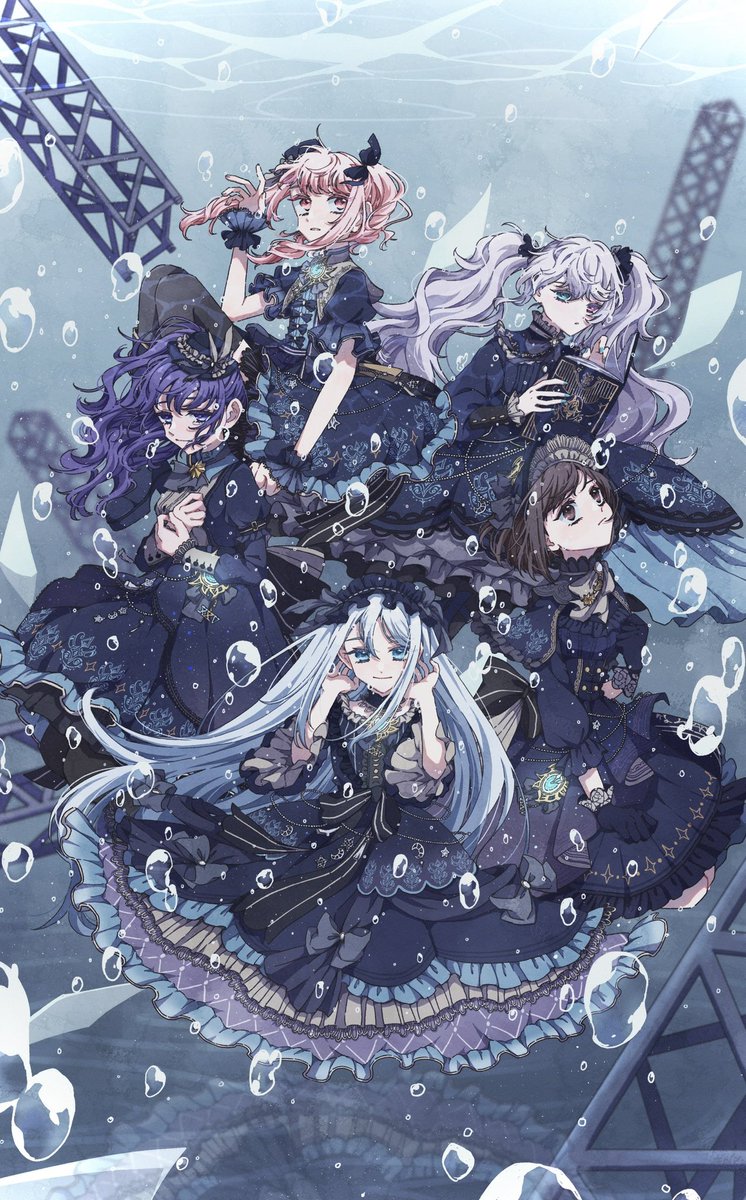 暁山瑞希 ,朝比奈まふゆ ,東雲絵名 ,宵崎奏 「水底 #prsk_FA 」|domi