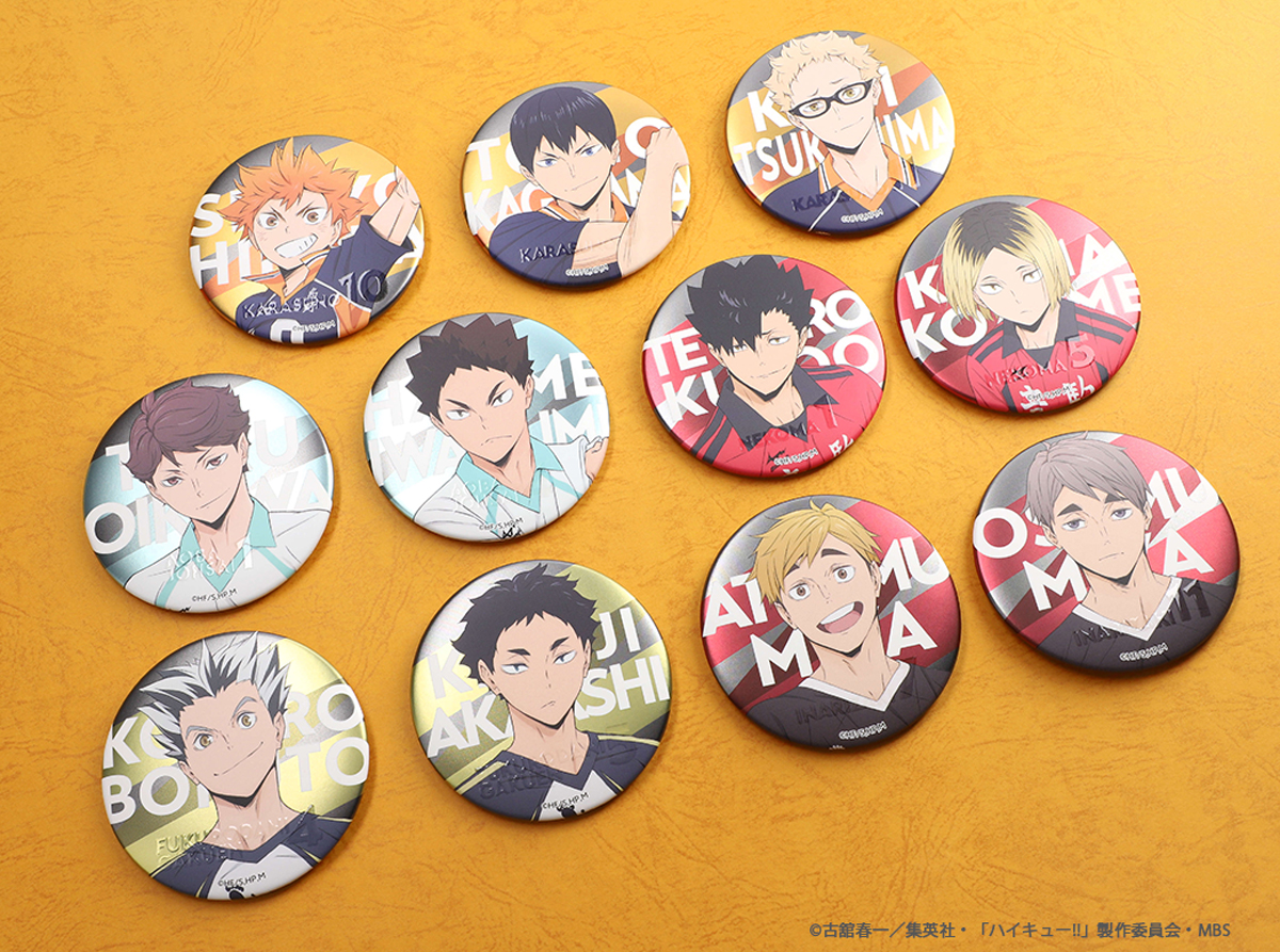 か*お様 ハイキュー　頂のLIVE 缶バッジセット ハイキュー!!』「8.19」ショルダーバッグ（缶バッジ1個付き） 2025Ver